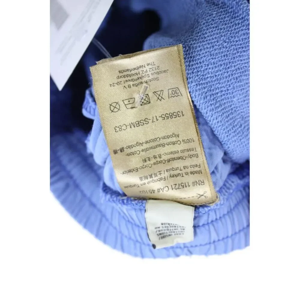 Scotch & Soda Childrens Sweat Shorts Blue Cotton Size 10